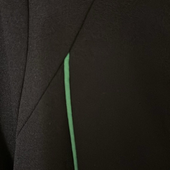 EUC Tommy Hilfiger Sheath Dress Size 10 Navy with Green Trim - Picture 9 of 9